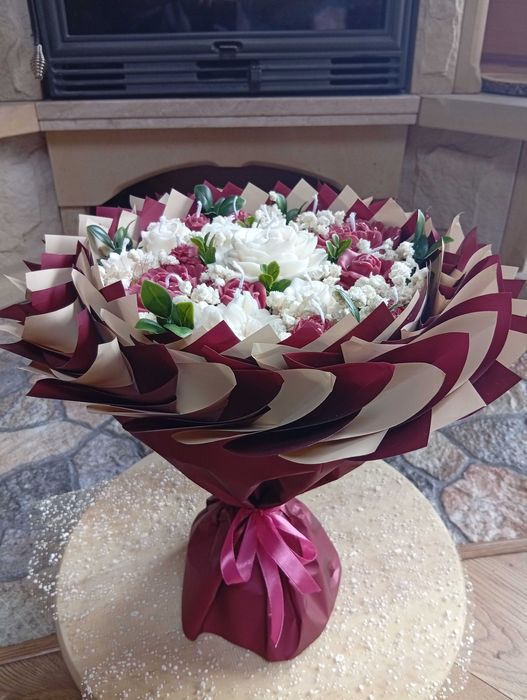 Bukiety ze świec sojowych