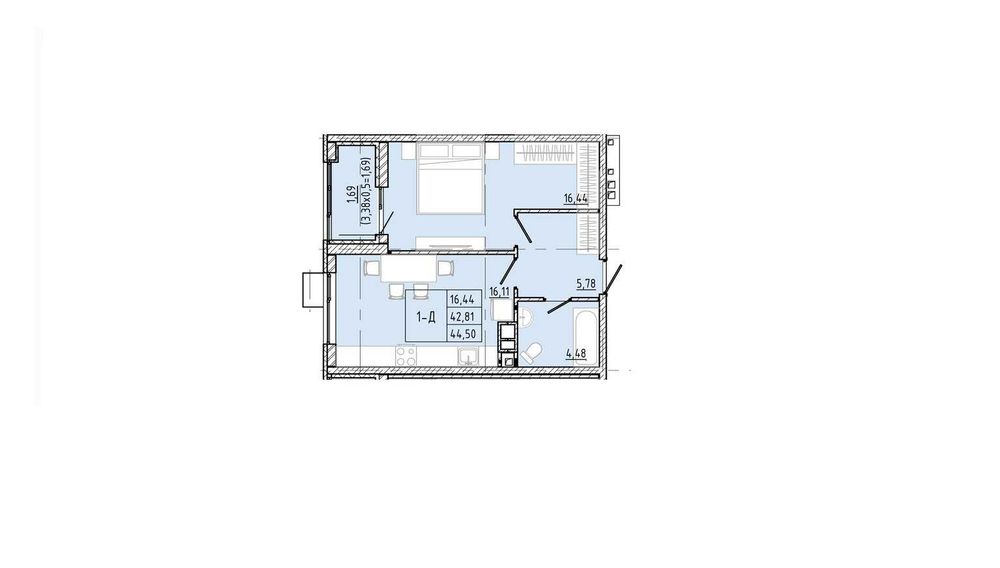 1 кім.квар. MODERN без комісії. 5 Фонтана.Від БК Стікон!!!
