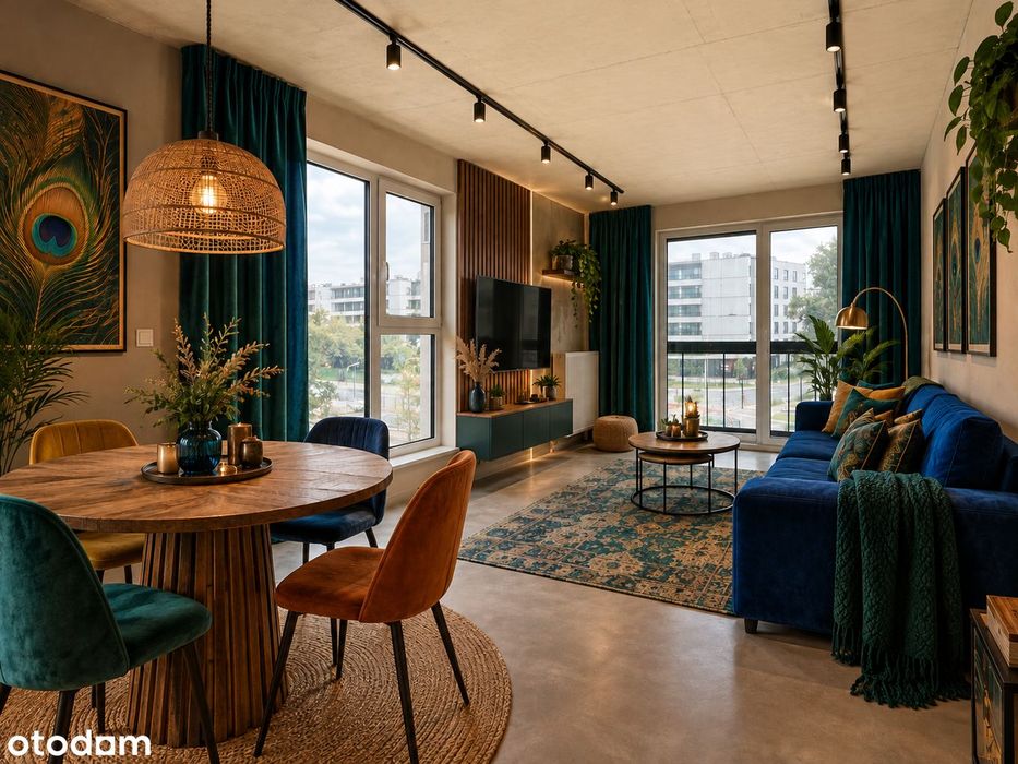 3 pokoje | Super logiczny układ | duży balkon 12,69 m² z oranżerią