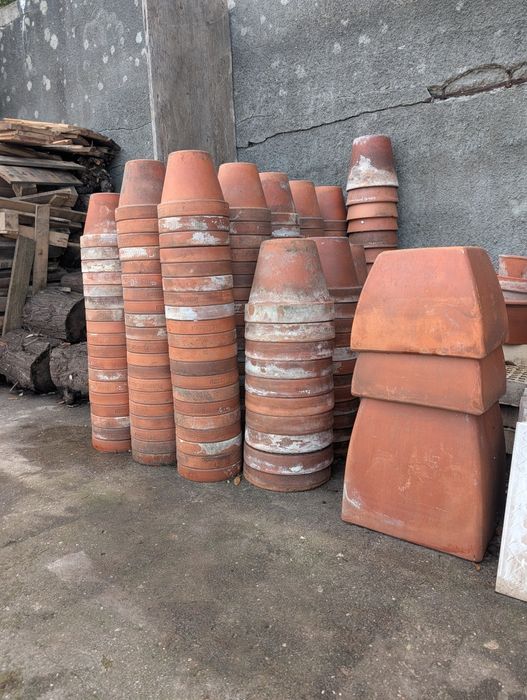 Vasos em barro vários tamanhos