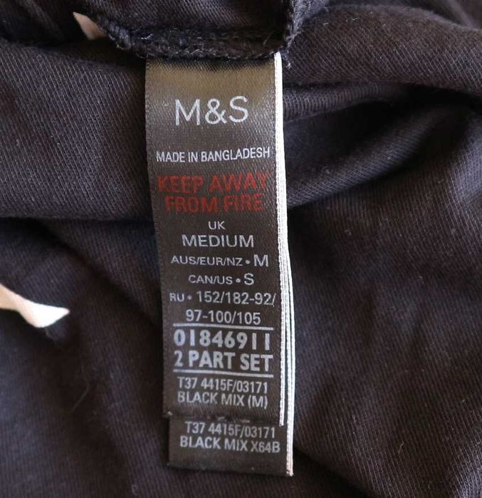 MARKS&SPENCER | spodnie do spania w gwiazdy M