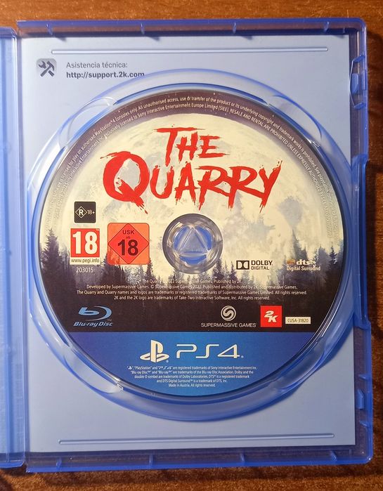Игра для  PS4\PS5 "THE QUARRY"