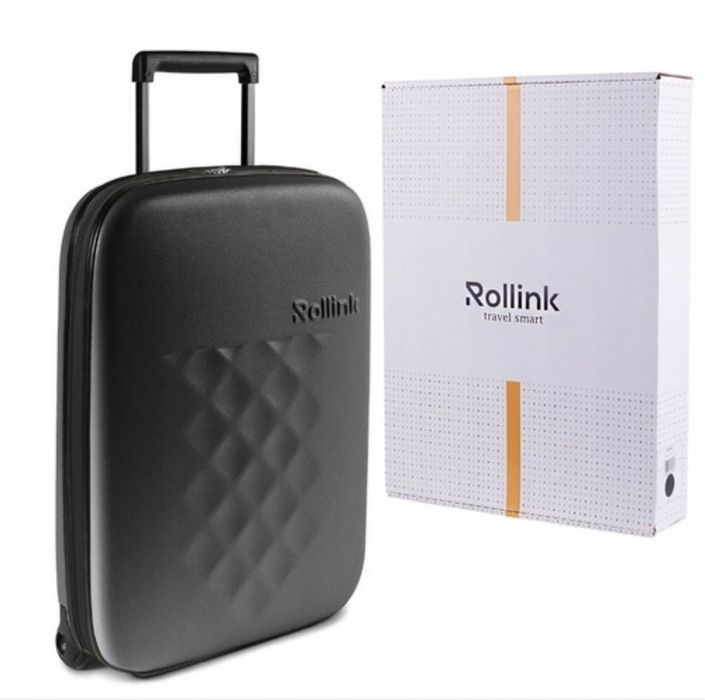 Walizka kabinowa Rollink składana na płasko Flex Earth 40 l