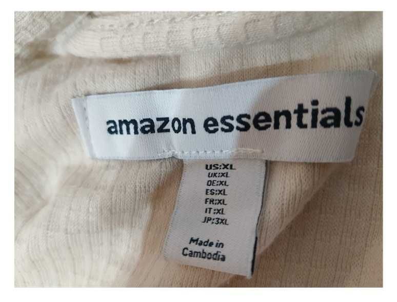 Amazon Roupão comprida branco Tam XL (128)