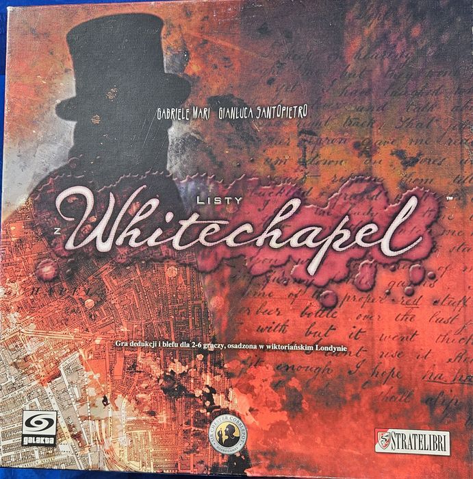 Listy z Whitechapel gra planszowa Galakta