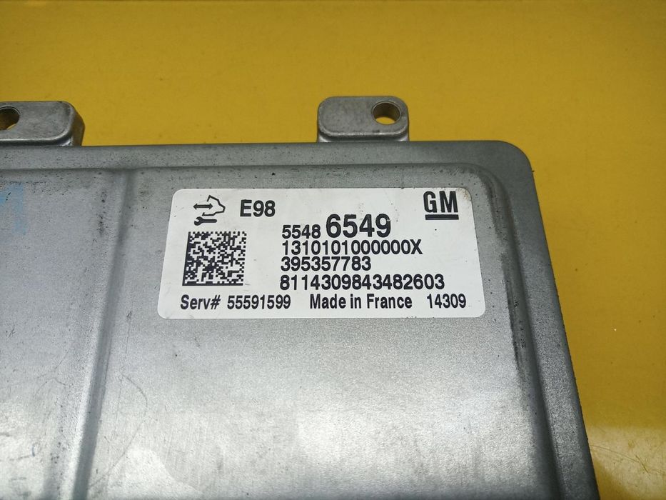 centralina do motor uce opel astra j berlina 5P