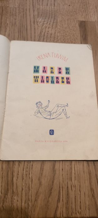 Marek Wagarek - Irena Tuwim 1959 r. Książka