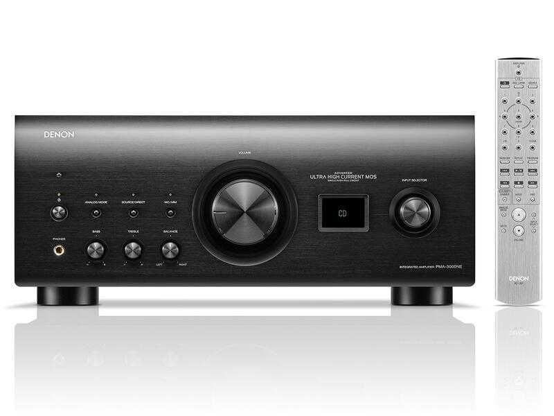 Wzmacniacz DENON PMA-3000NE 2x160W, czarny / dostępny od ręki