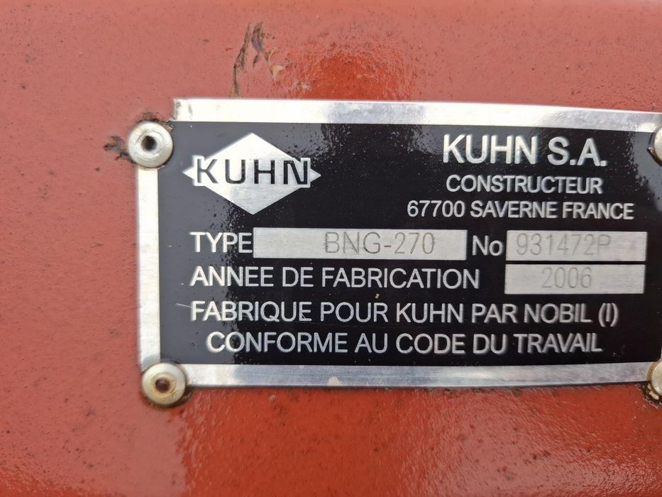 Mulczer Kuhn 2.7 metra stan bardzo dobry