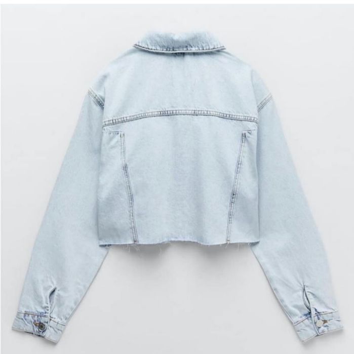 Джинсовка Zara куртка джинсова