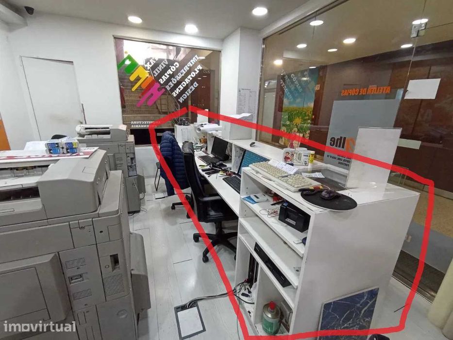 Balcão de Atendimento para Loja