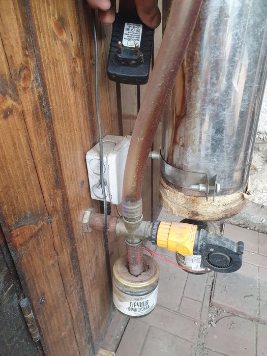 Коптилка деревянная