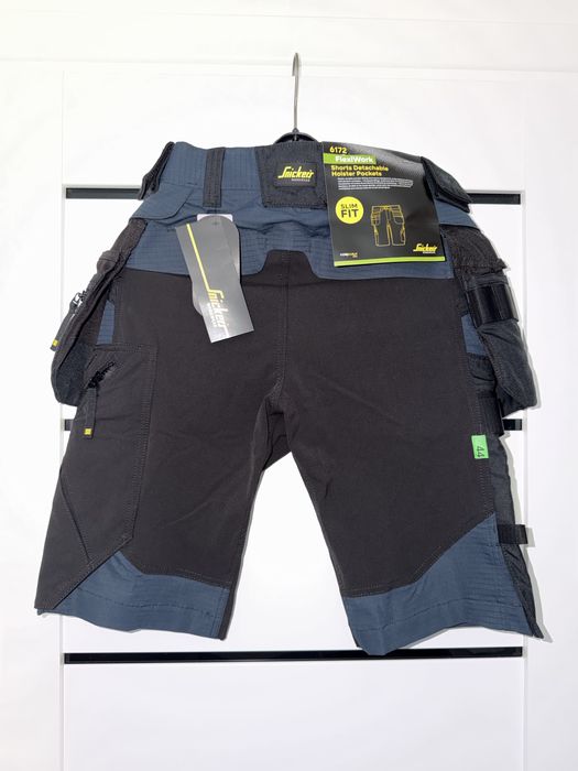 6172 Spodenki z odpinanymi workami kieszeniowymi FlexiWork Snickers 44