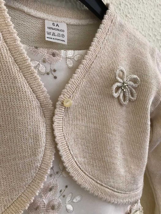 Conjunto de comunhão/cerimónia (como novo)