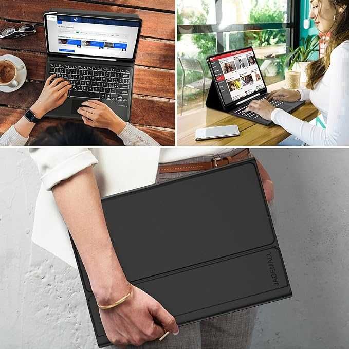 JADEMALL etui klawiatura touchpad do iPad Pro 11" iPad Air 4 Air 5