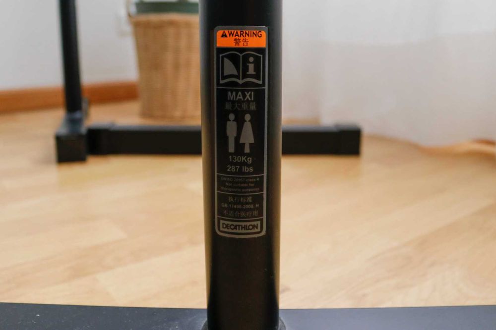 Barras de Fundos Ajustáveis e Compactas Musculação