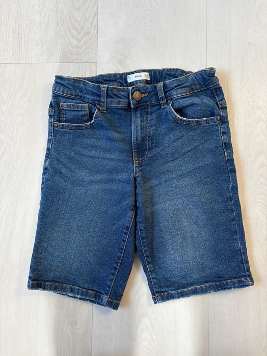Bermudy jeans szorty spodenki krótkie MANGO 152 12 lat stan idealny