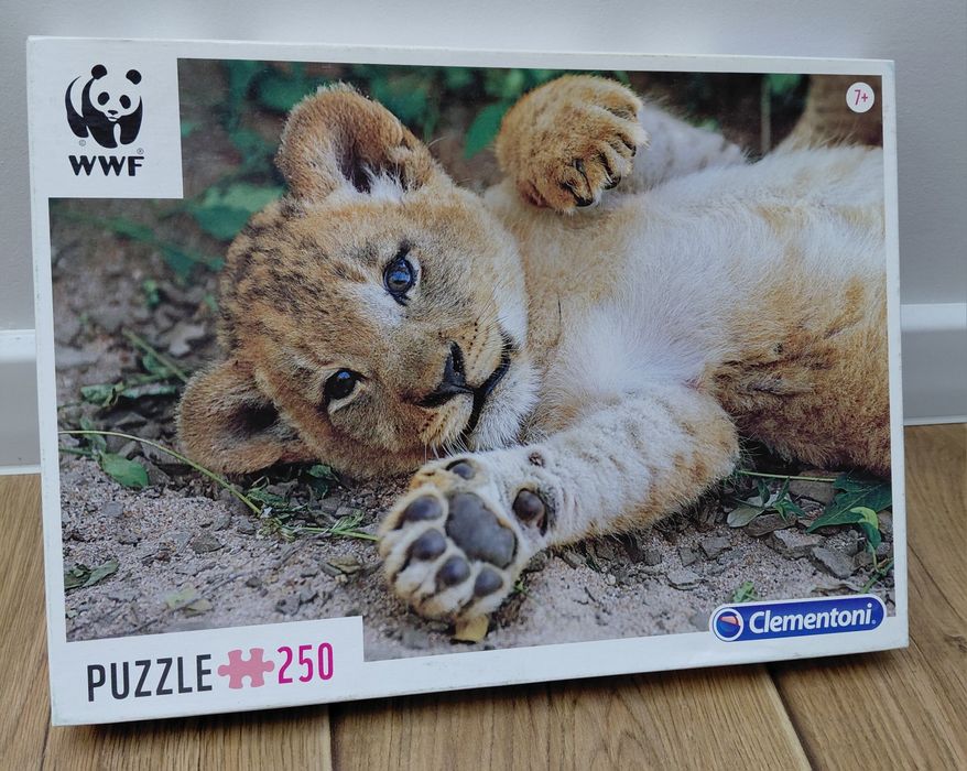 Clementoni puzzle 250 elementów lwiątko