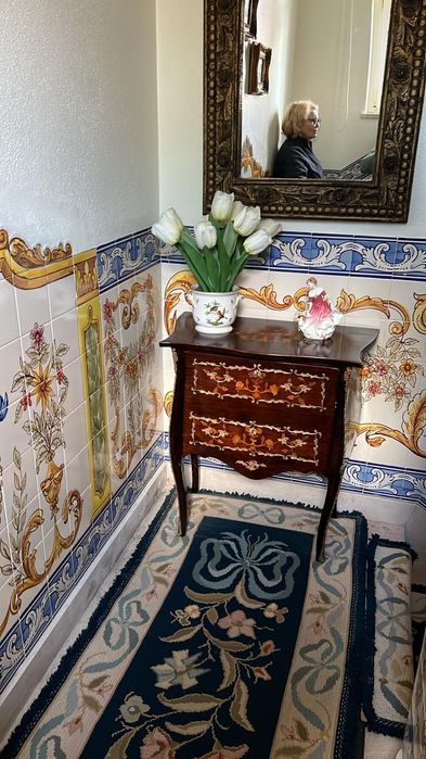 Móvel bar em nogueira