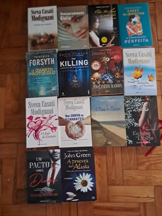 Livros em muito bom estado alguns nem lidos foram a partir de 5€