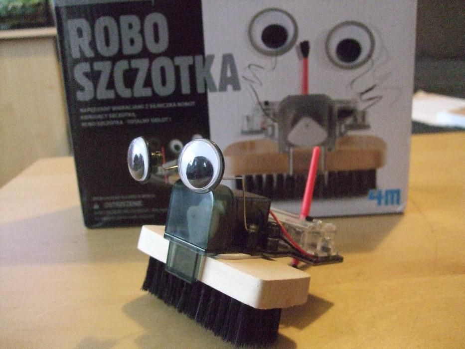 robo szczotka 4m kreatywny zestaw majsterkowicz od 8 lat