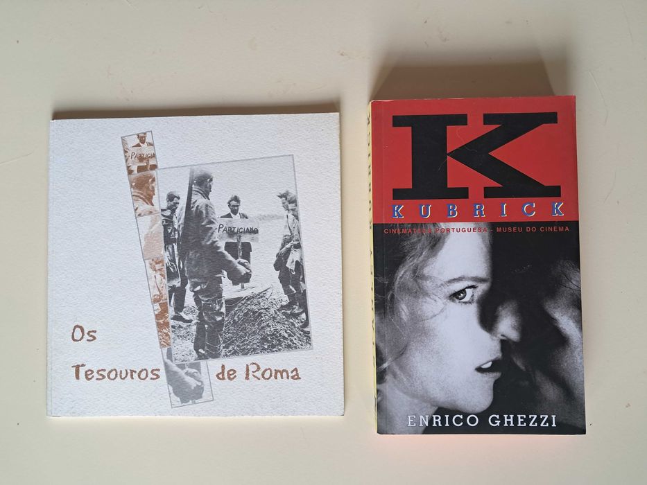 Livros de cinema, arte, banda desenhada, literatura e outros ensaios