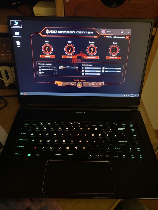 Laptop MSI Stealth GS65 9SG Core i7 RTX2080 32GB 256GB