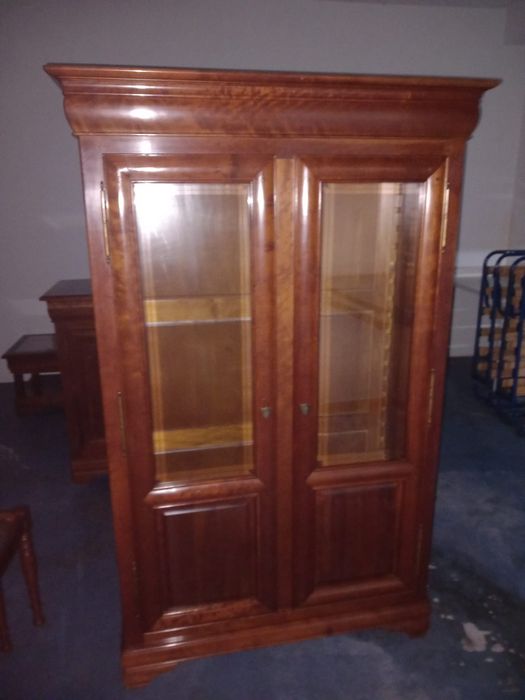 Moveis de sala em madeira maciça de cerejeira