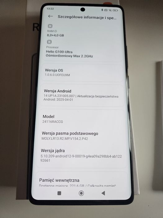 Xiaomi redmi note 14 pro 8/256 GB  Nowy.