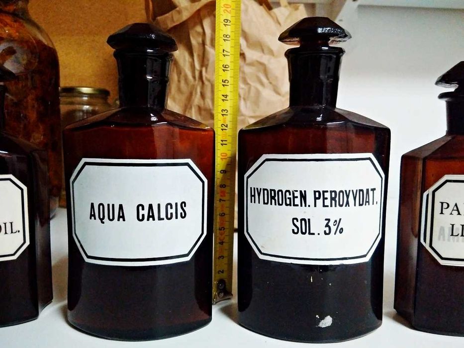 Butelki apteczne sztanglasy