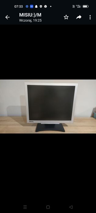 Zestaw komputerowy z monitorem