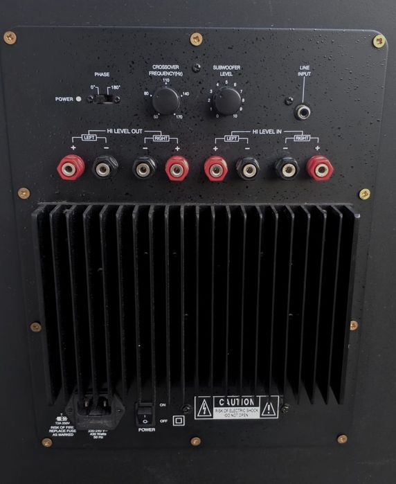 MEGA moc i jakość - ogromny subwoofer QBA  430W