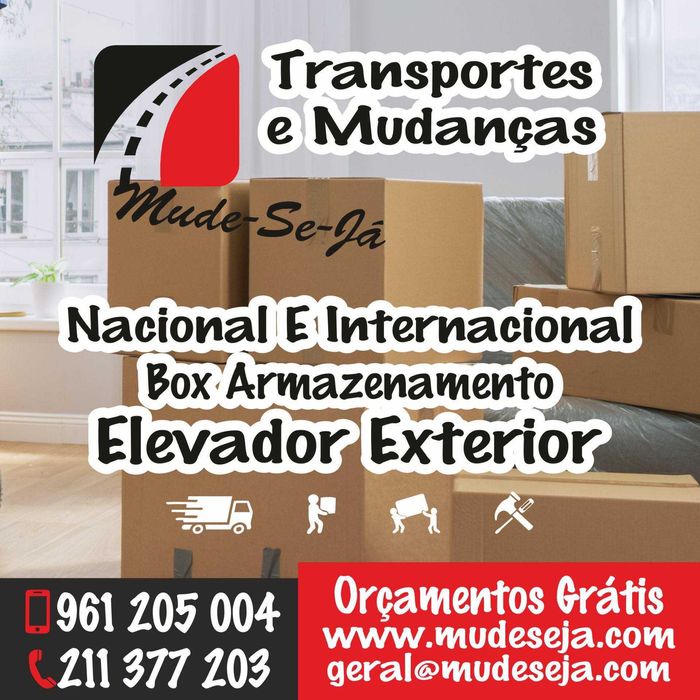 Transportes e Mudanças / Elevador Exterior