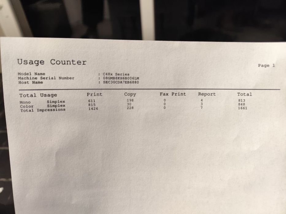 Drukarka Samsung c480w