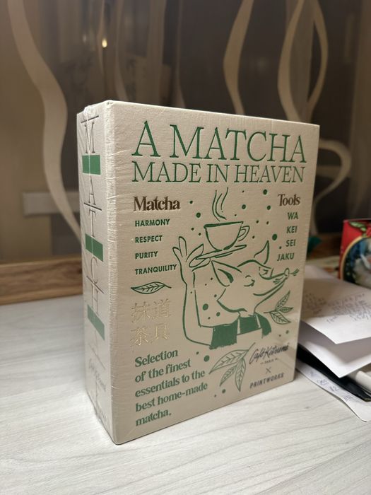 Подарунковий набір матча Café Kitsuné x Printworks