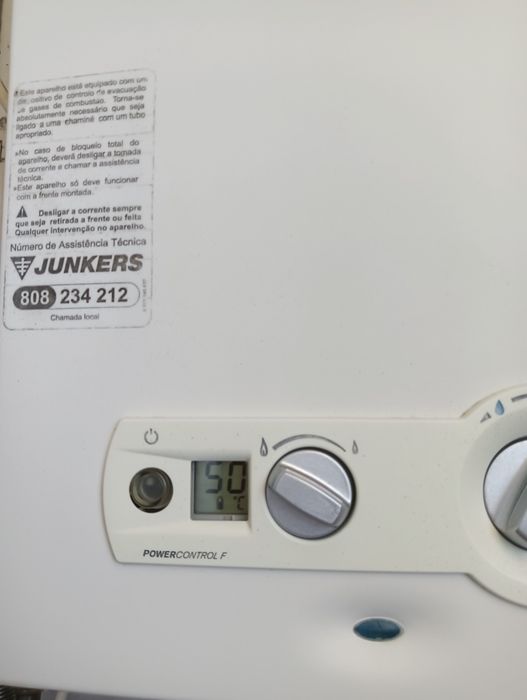 Vendo esquentador Junkers ventilado 11L gás natural em muito bom estado