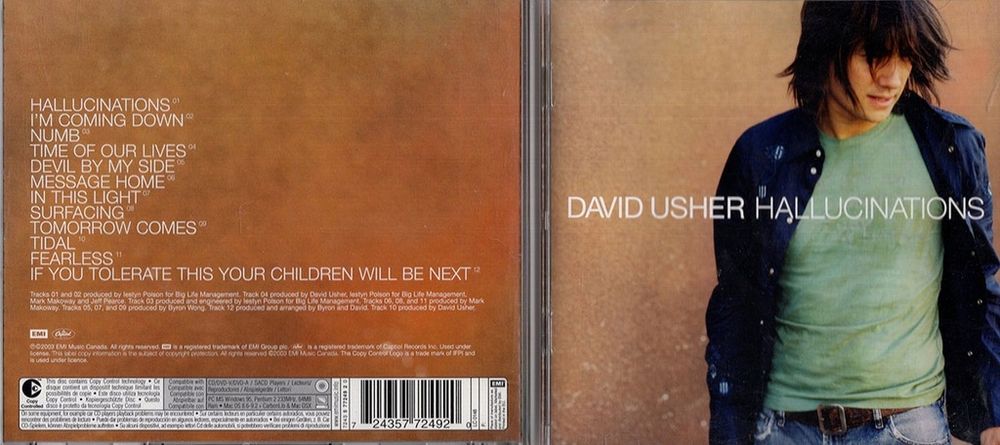 David Usher - Hallucinations - CD
