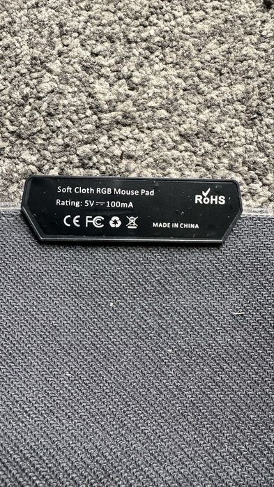 Tapete para mesa do computador c/ led