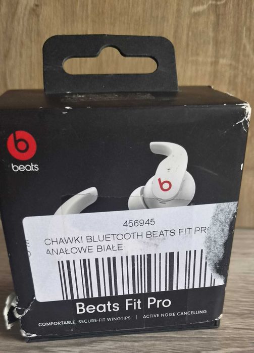 Słuchawki bezprzewodowe dokanałowe Apple Beats Fit Pro MK2G3EE/A białe