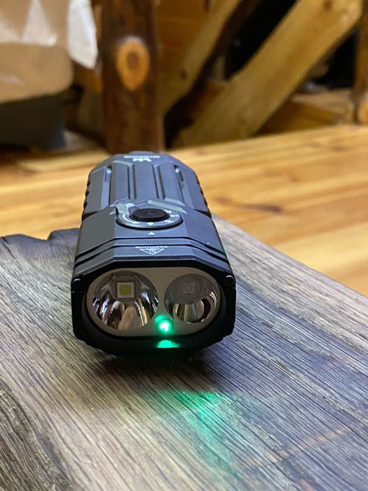Wurkkos HD02 багатофункціональний ліхтар 3200люмен 5000mAh лазер УФ