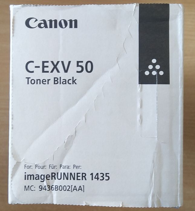 Тонер Canon C-EXV50 IR1435/1435i/1435iF Black