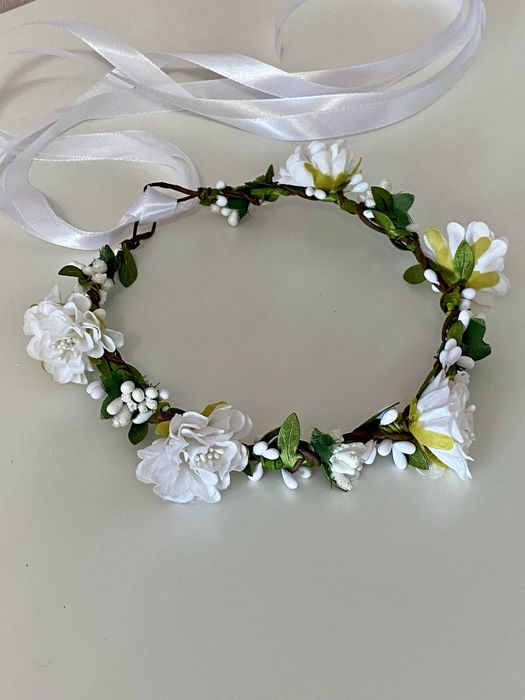 Віночок вінок білий вінок