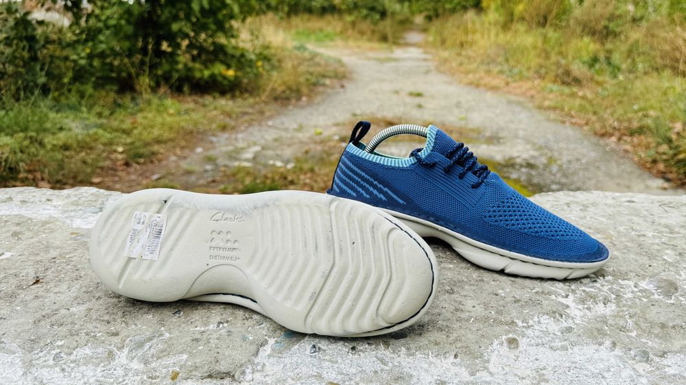 ЖІночі кросівки, мокасіни Clarks Origin 2.0 Cobalt Knit