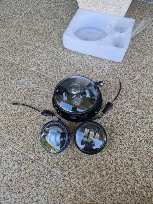 kit completo de faróis LED "Daymaker" de estilo projetor
