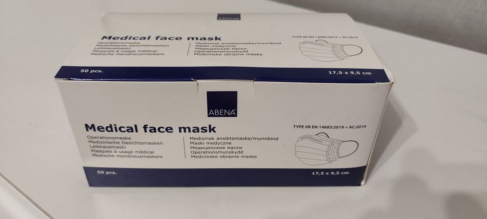 Maseczki jednorazowe