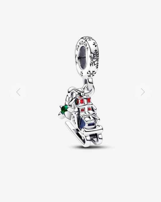 Намистина Новорічні сани Pandora