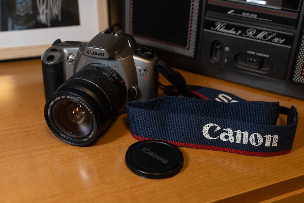 Canon EOS 3000 N + 28-80mm Aparat Analogowy