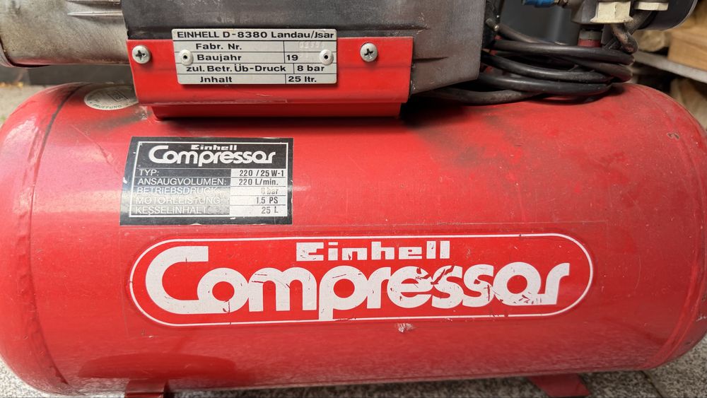 Kompresor Einhell 24 l 8 bar