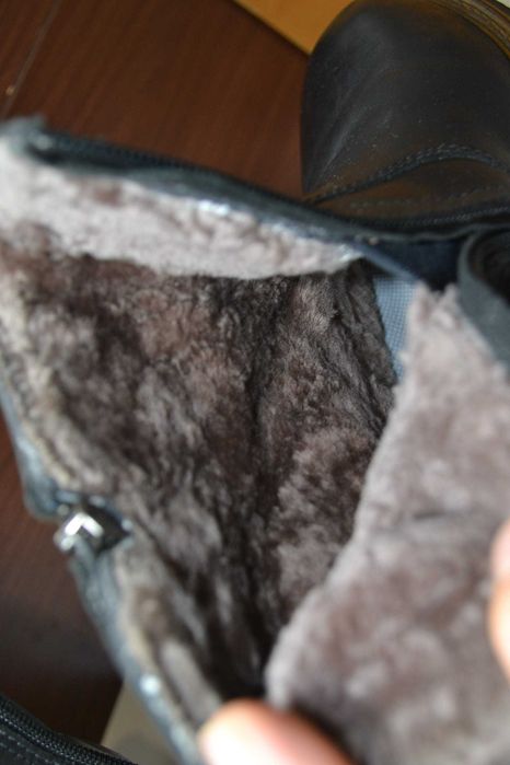 fretz men gtx 42р ботинки кожаные зимние на меху оригинал цегейка