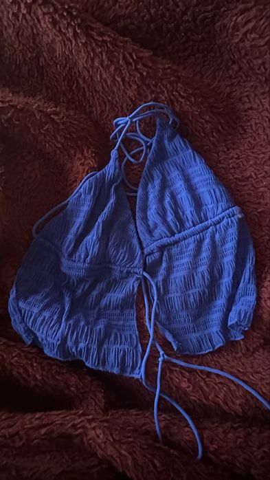 top azul da shein